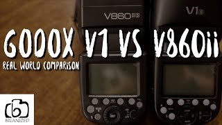 Godox V1 vs V860ii Real Life Comparison [upl. by Nirot]