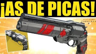 Destiny 2  Review de As de Picas  Cañón de Mano Exótico [upl. by Eloken]