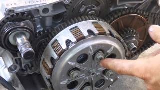 How a motorcycle clutch works [upl. by Supen742]