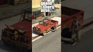 FRANKLIN STEALING TREVOR CAR IN GTA 5 😱 shorts [upl. by Aynwat435]