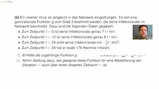 Abivorbereitung Analysis  Computerviren  Aufgabenstellungen [upl. by Adnhoj71]