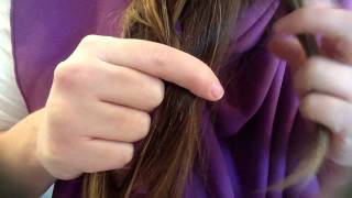 Faire une tresse en épi  Astuce tresse épi de blé [upl. by Blunt]