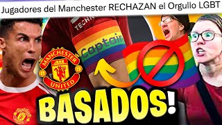 Jugadores del Manchester United RECHAZAN portar la BANDERA LGBT 😎 [upl. by Assirok]