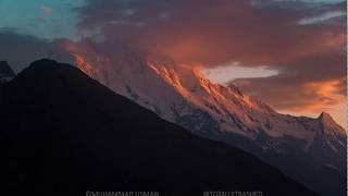 4K Timelapse of Hunza Nagar Passu [upl. by Lynnea]