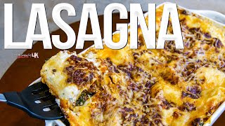 Lasagna Recipe and the Best Bolognese Sauce  SAM THE COOKING GUY 4K [upl. by Osnerol550]