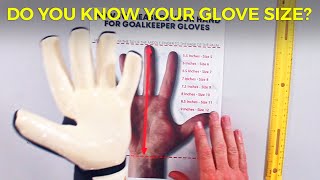 How To Measure and Size Goalkeeper Gloves goalkeepergloves goalkeeper goalkeeperglovereview [upl. by Leizahaj]