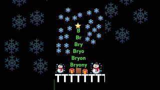 Here you go bryony christmas [upl. by Aslam]