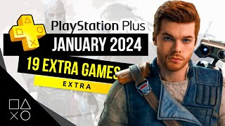 PlayStation Plus Extra January 2024 Games  PS Plus Extra January 2024 [upl. by Clementi]