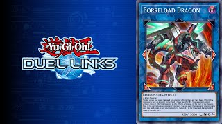 Borreload Dragon Summoning animation  YuGiOh Duel Links [upl. by Yrrek]