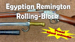 Egyptian Remington RollingBlock [upl. by Ettevol]