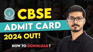 CBSE Admit Card 2024 Out Now😍  How to Download Admit Card  CBSE Update cbse202324 [upl. by Ardnikat]