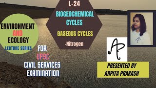 L24Gaseous Geochemical Cycle NITROGEN Environment and Ecology for UPSC CSE by Arpita Prakash [upl. by Nickie69]