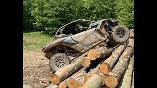 Marienville Tour de Forest Spring 2024 Mud Pit log Climbing [upl. by Alleram]