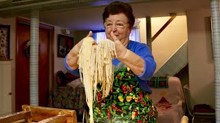 Pasta Grannies meets Nonna Maria from New Jersey [upl. by Verine]