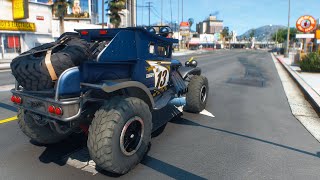 GTA5  HotWheels bonus vehicle  CineREALISM 3 2023 graphic mod [upl. by Artenak39]