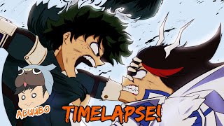 Junketsu Ryuko Vs Izuku Timelapse [upl. by Isman]