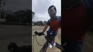 Cycle Riding on Triban RC 120 Gravel Bike  Insta 360 X3 View [upl. by Northrop819]