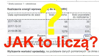 Rachunek za prąd z fotowoltaiką Jak oni to liczą [upl. by Abas]