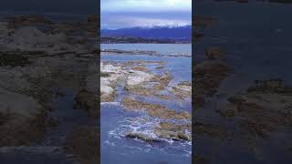 Kaikour peninsula New Zealand drone beach surf [upl. by Hsilgne566]