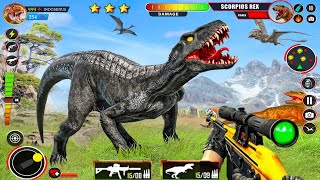 Dinosaur Game 3D Hunting  Wild Dinosaur Game – Android Gameplay [upl. by Nivlek]