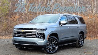 2025 Chevrolet Tahoe Premier  Full Features Review [upl. by Lanae]