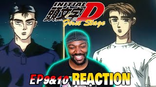 Initial D First Stage Reaction Ep 9 amp 10  TAKUMI vs NAKAZATO [upl. by Emlen335]