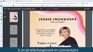 Telecharger livres Faites votre glucose revolution pdf gratuit 2023 [upl. by Trebron926]