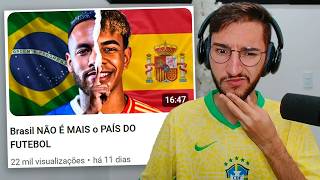 Brasil NÃO É MAIS o PAÍS DO FUTEBOL [upl. by Einnahpets]