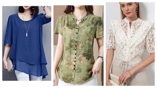 BLUSAS DE MODA PARA MUJERES 2025STREETSTYLE [upl. by Otreblon]