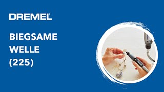 Dremel®  Biegsame Welle 225  Zubehör für mehr Präzision [upl. by Seuqram]