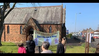 11 am Good Friday Walk of Witness Service G52 Churches Together 7th April 2023 [upl. by Ahsiad]