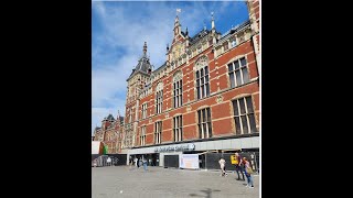 Exploring Amsterdams Central Station Amsterdam Centraal [upl. by Rosmarin]