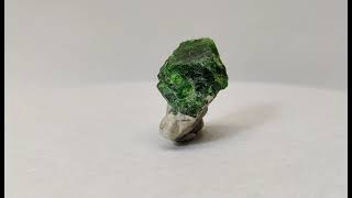 Chrome Diopside on feldspar from pegmatite vein 2 [upl. by Lydell]