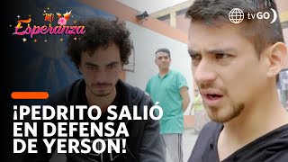 ¡Pedrito llega al penal para defender a Yerson  Mi Esperanza 06092018 [upl. by Aizitel]