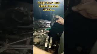 Bajaj Pulsar Rear Shock Absorber repair  automobile heroelectric [upl. by Eldwun313]