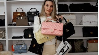 MY ENTIRE CHANEL BAG COLLECTION  26 CHANEL BAGS  STYLED WITH CHANEL INSPIRED LOOKS [upl. by Evvy]