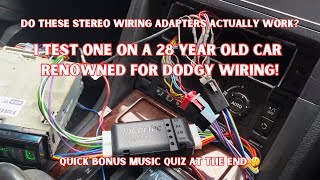 Car Stereo Wiring Adapter Fitting amp Test Range Rover P38 Amps and Steering Wheel Buttons Control [upl. by Bo]