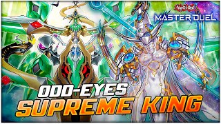 Supreme King ZARC OddEyes Deck ft Arcray Dragon amp Gate Magician YuGiOh Master Duel [upl. by Hendren549]