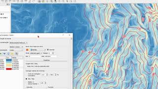 GEOM 27  Mapa Declividades no QGIS [upl. by Ttenneb]