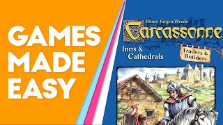 Las expansiones de Carcassonne River Inns amp Cathedrals Traders amp Builders Cómo Jugar y Consejos [upl. by Elum]