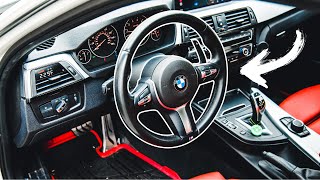 LED Carbon Fiber Steering Wheel For BMW F30 F10 M3 M4 M5 bmw f30 F10 steeringwheel [upl. by Pettiford]