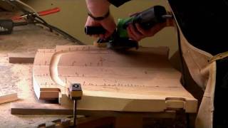 Sculpting a Maloof Chair Seat  by Scott Morrison woodworker [upl. by Lewie648]