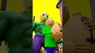 Hulk Baldi chasing Spider Baldi and Captain Baldi animation baldi spiderman [upl. by Solracnauj]