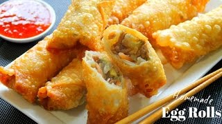 Homemade Egg Rolls [upl. by Accever850]