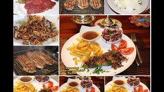 kavrulmus sogan esliginde Tavada Biftek Rump STEAK antrikot  citir sogan piyazi kavurmasi [upl. by Stanwood463]