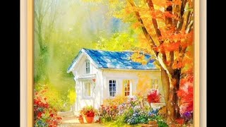 Jigsawscapes game jigsaw jigsawpuzzle gaming gameplay games nature home house sky flowers [upl. by Auqinaj23]