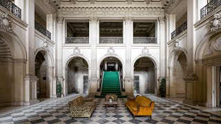 Exploring an Abandoned GildedAge Mansion with a Titanic Connection  Lynnewood Hall  Pt 1 [upl. by Annahtur]