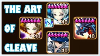 THE ART OF ARENA OFFENSE Cleave AO  Summoners War [upl. by Mag]