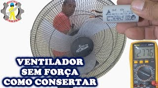 VENTILADOR FRACO COMO CONSERTAR [upl. by Seaver381]