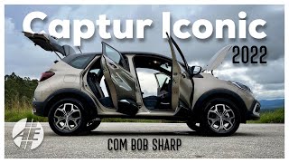 Renault Captur Iconic 2022 Teste completo com Bob Sharp [upl. by Baniaz758]